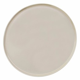 Talerz płaski okrągły 25 cm, beżowy ETER  | V-85019-6 VERLO