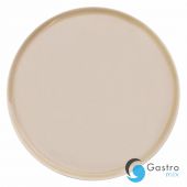 Talerz płaski okrągły 28 cm, beżowy ETER | V-85020-4 VERLO