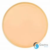 Talerz płaski okrągły 18 cm, łososiowy ETER| V-85017-6 VERLO