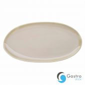 Talerz owalny 26,5x14 cm, beżowy ETER | V-85024-6 VERLO
