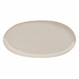 Talerz owalny 34,5x15 cm, beżowy ETER | V-85025-6 VERLO