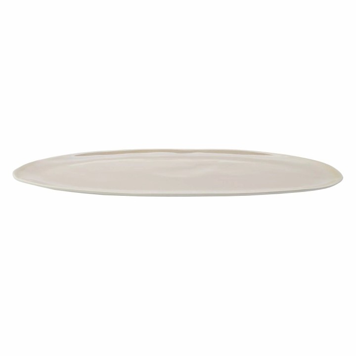 Talerz owalny 43x22,5 cm, beżowy ETER | V-85026-4 VERLO