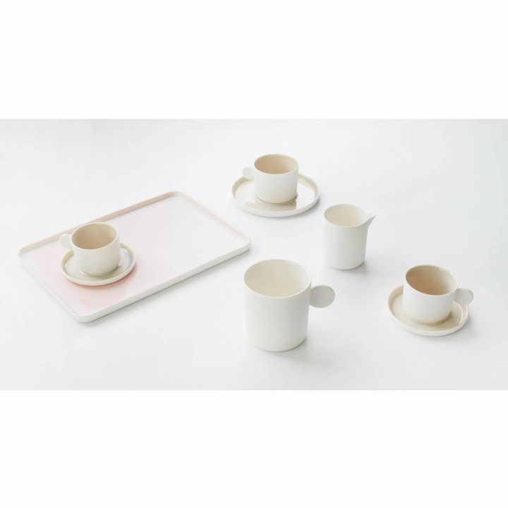 Spodek do filiżanki 140ml, beżowy ETER | V-85032-12 VERLO