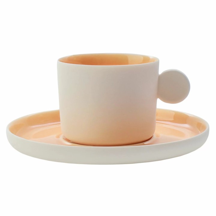 Filiżanka do espresso 100 ml, łososiowa ETER  | V-85037-12 VERLO