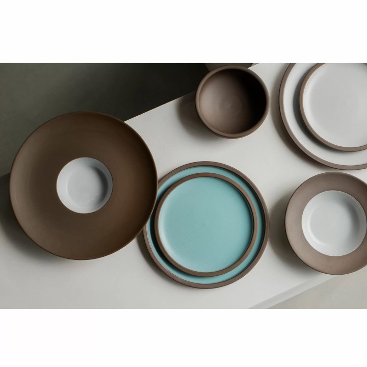 Talerz płaski 20 cm biały CHOCO | V-88104-6 VERLO