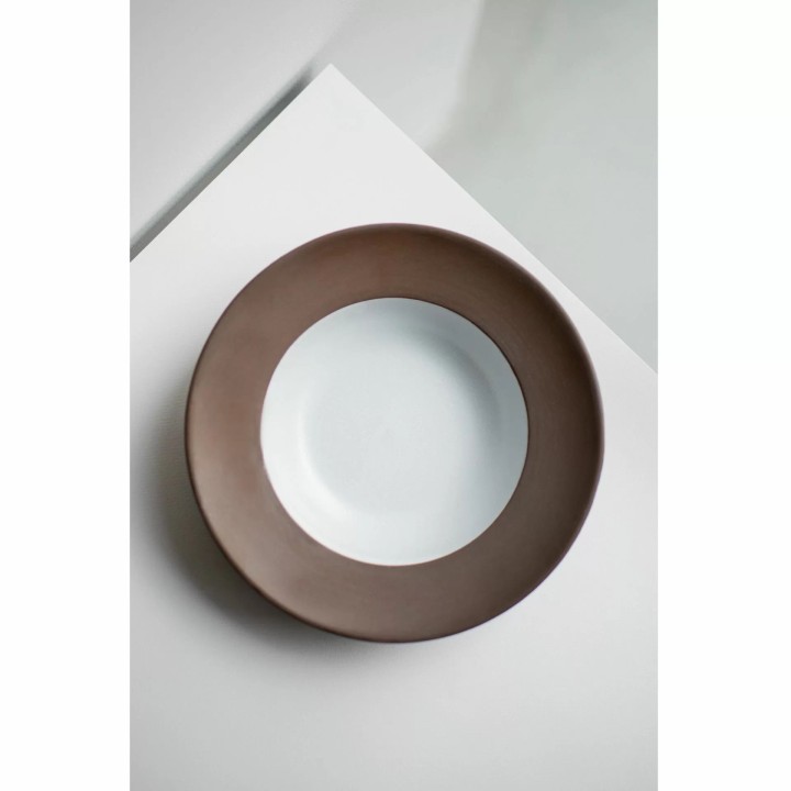 Talerz głęboki 20 cm CHOCO | V-88105-4 VERLO