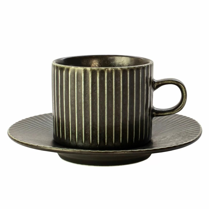 Spodek do filiżanki espresso, śr.13 cm PLISSE | V-80505-8 VERLO