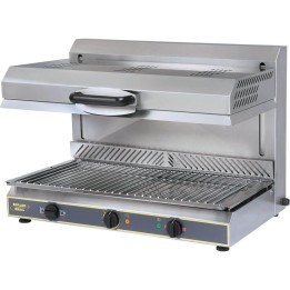 salamander z ruchomą głowicą, kwarcowe grzałki, wykrywanie talerzy, P 4.5 kW, U 380 V | 777381 stalgast
