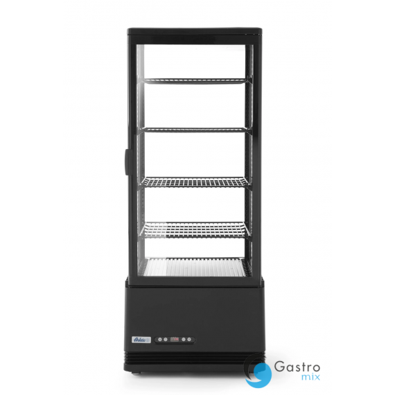 Witryna chłodnicza, 98 litrów, czarna  | 233269 HENDI 