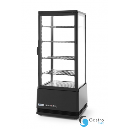 Witryna chłodnicza, 98 litrów, czarna  | 233269 HENDI 