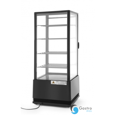 Witryna chłodnicza, 98 litrów, czarna  | 233269 HENDI 