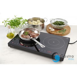  Kuchenka indukcyjna podwójna Kitchen Line |  239414 HENDI