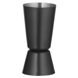 Jigger – miarka barmańska 25/35 ml, Bar up, czarny, ø40x(H)75mm  | 596630 HENDI
