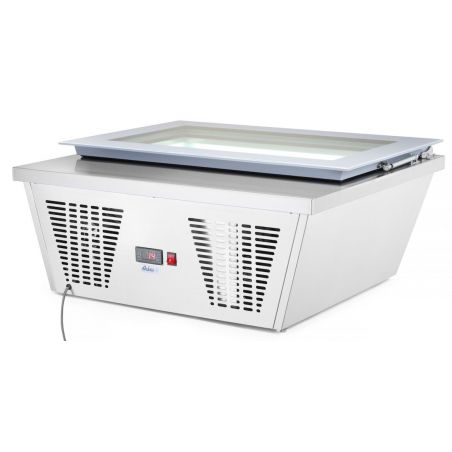 Witryna mroźnicza nastawna, Arktic, 220-240V/210W, 800x680x(H)670mm| 233689 HENDI 