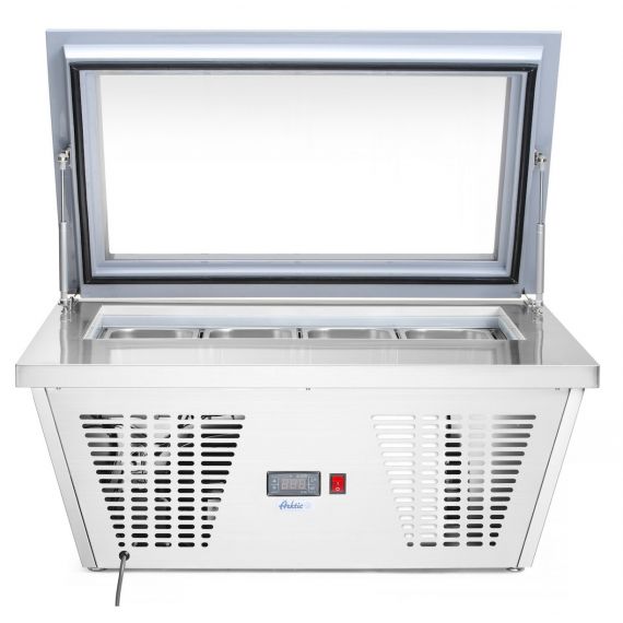 Witryna mroźnicza nastawna, Arktic, 220-240V/210W, 800x680x(H)670mm| 233689 HENDI 