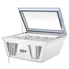  Witryna mroźnicza nastawna, Arktic, 220-240V/210W, 800x680x(H)670mm| 233689 HENDI