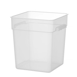 Przezroczysty pojemnik z polipropylenu z miarką 17,2 l, o wym.290x290x320(H) | 870952 HENDI