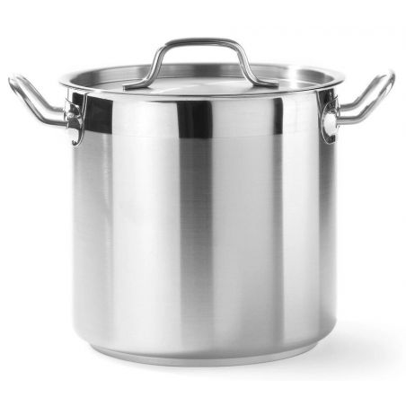 Garnek wysoki z pokrywką 6 l | 832202 HENDI 