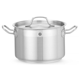 Garnek średni Profi Line z pokrywką 4 l; śr. 200 x 130 h
