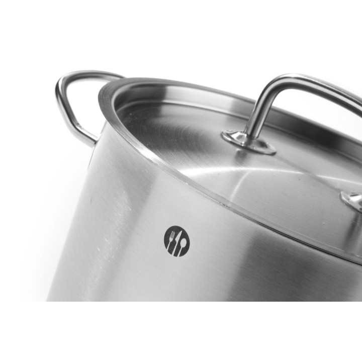 Garnek wysoki Kitchen Line z pokrywką 2,8 l; śr. 160 x 140 h