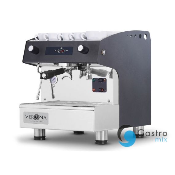 Ekspres do kawy ROMEO PRO, 1-grupowy, automatyczny, z pompą rotacyjną, czarny | 207659 hendi 