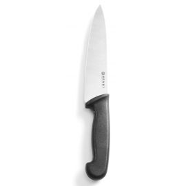 Nóż kucharski Standard-18cm, czarny | 842607 HENDI
