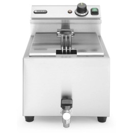 Frytownica MASTERPRO z kranem spustowym -  8L