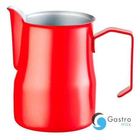 dzbanek  0,35 l do spieniania mleka, czerwony| 376036 stalgast 