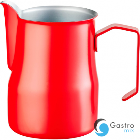 dzbanek V 0,45 l do spieniania mleka, czerwony| 376046 STALGAST 