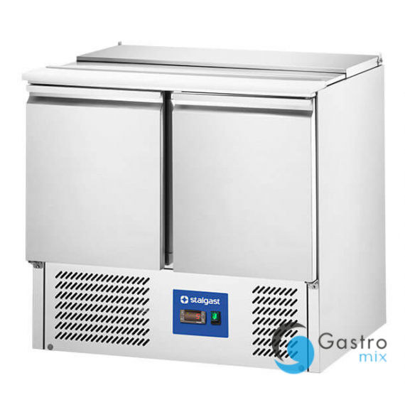 stół chłodniczy 2 drzwiowy sałatkowy, V 240 l | 832129 STALGAST 