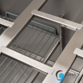  stół chłodniczy 2 drzwiowy sałatkowy, V 240 l | 832129 STALGAST