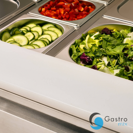 stół chłodniczy 2 drzwiowy sałatkowy, V 240 l | 832129 STALGAST 
