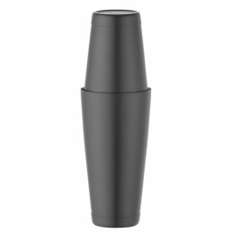 Shaker bostoński Tin-on-Tin, Bar up, 0,8L, czarny, ø90mm | 596418 HENDI