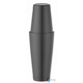 Shaker bostoński Tin-on-Tin, Bar up, 0,8L, czarny, ø90mm | 596418 HENDI