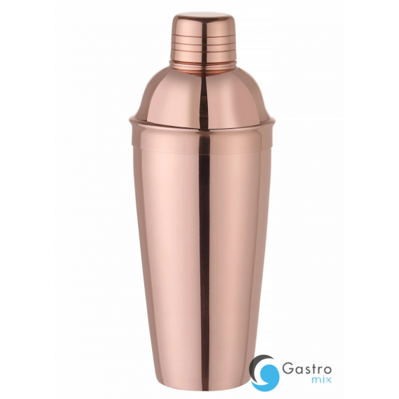 Shaker 3-częściowy Cobbler, Bar up, miedziany, ø85x(H)240mm| 596425 HENDI 