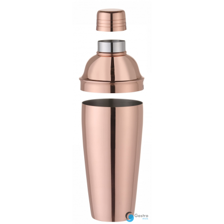 Shaker 3-częściowy Cobbler, Bar up, miedziany, ø85x(H)240mm| 596425 HENDI 