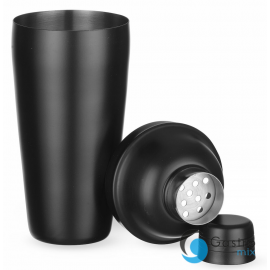  Shaker 3-częściowy Cobbler, Bar up, czarny, ø85x(H)240mm | 596432 HENDI