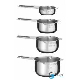  Miarka - zestaw 4 szt., HENDI, 135x80x(H)45mm | 596494 HENDI