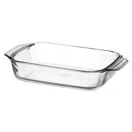 Naczynie żaroodporne OVENCHEF, Duralex, 3L, transparentny, 350x230x(H)66mm | 6011AM06A1111 HENDI