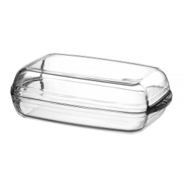 Naczynie żaroodporne, podwójne 355x220x(H)110mm OVENCHEF, Duralex, transparentny| 9150AS02A1111 HENDI