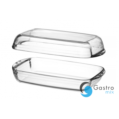 Naczynie żaroodporne, podwójne 355x220x(H)110mm OVENCHEF, Duralex, transparentny| 9150AS02A1111... 