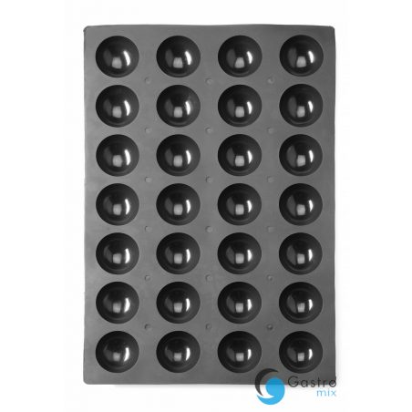 Forma silikonowa SEMI-SPHERE, 600x395x(H)35mm | 677216 HENDI 