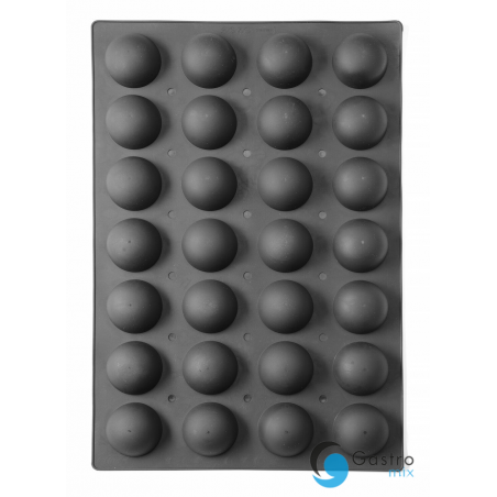 Forma silikonowa SEMI-SPHERE, 600x395x(H)35mm | 677216 HENDI 