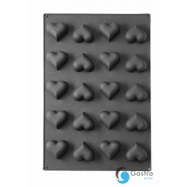  Forma silikonowa HEART, 570x375x(H)35mm | 677254 HENDI