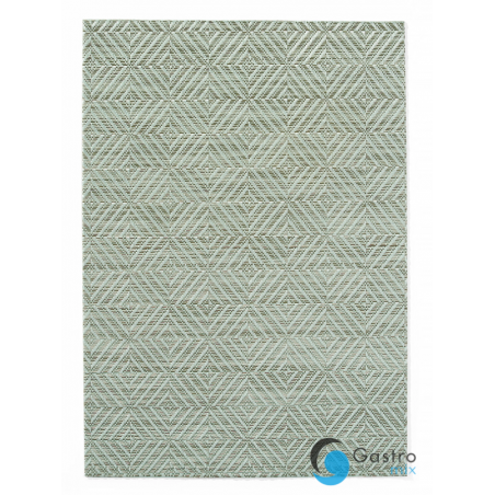 Podkładka na stół, wzory geometryczne 6 szt. zielony, 450x300mm | 597934 HENDI 