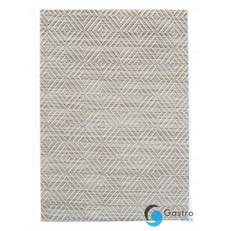 Podkładka na stół, wzory geometryczne 6 szt., srebrny, 450x300mm| 597941 HENDI 