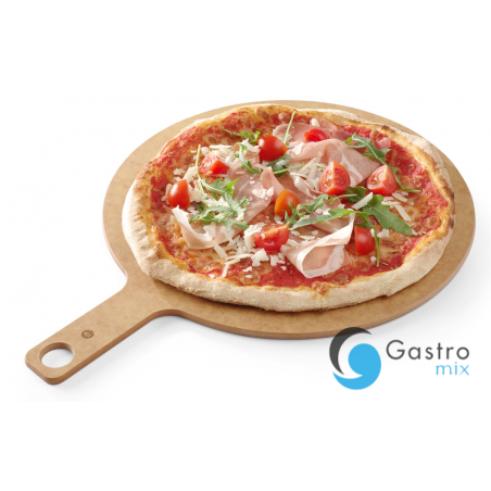 Deska do serwowania pizzy ø406x(H)6mm z uchwytem | 500057 HENDI 