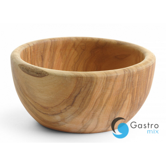 Miska z drewna oliwnego, ø125x(H)60mm | 505311 HENDI 