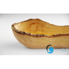  Miska podłużna z drewna oliwnego, HENDI, 400x90x(H)80mm | 505359 hendi