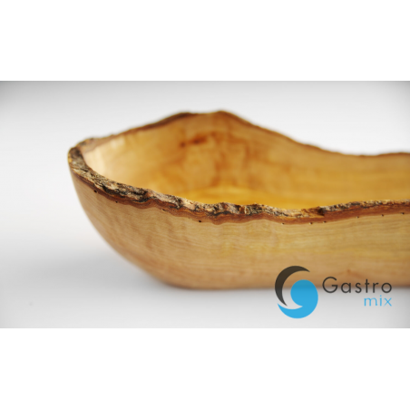 Miska podłużna z drewna oliwnego, HENDI, 400x90x(H)80mm | 505359 hendi 